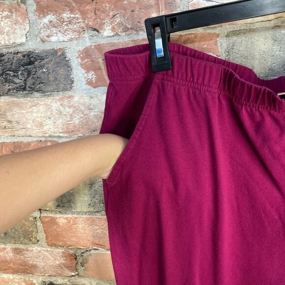 Fuchsia White Stag Elastic Waist Pants XXL (20) - Picture 3 of 5